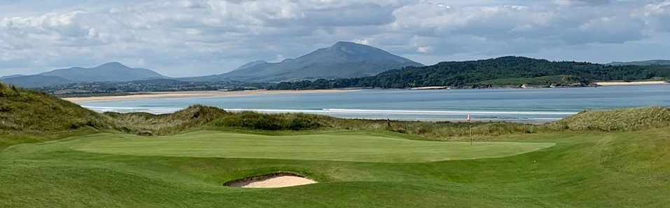 Golfplatz am Meer